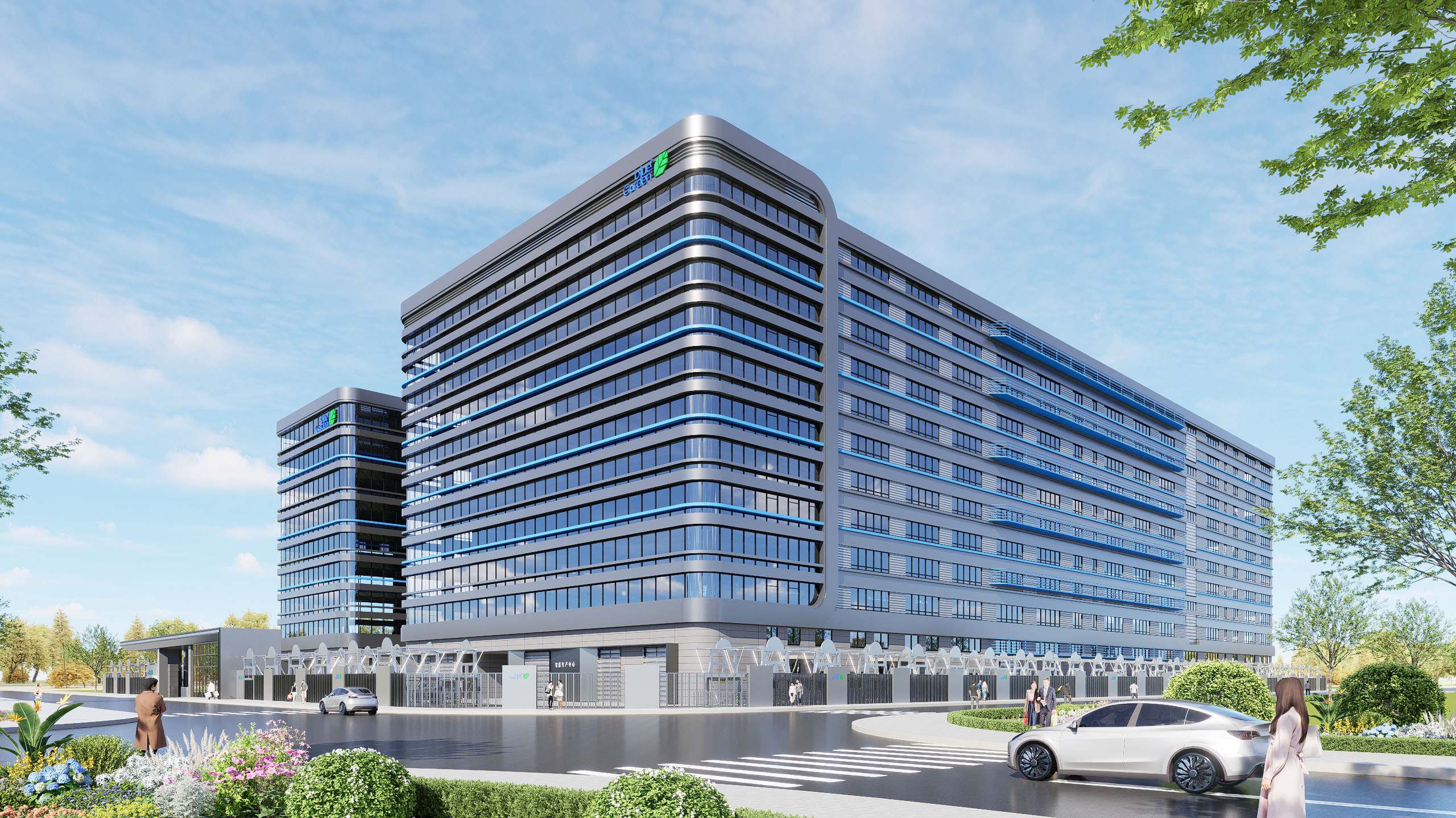 無紡材料工廠規劃設計案例_桂羽：上海大馳廠房建筑設計公司