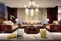 唐明雅居新中式風(fēng)格家具，充滿了東方的家居情